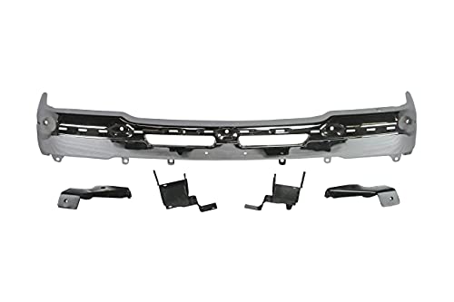 NEW AFTERMARKET PARTS Front Steel Bumper Chrome with Bracket GM1002819 NEW AFTERMARKET PARTS Front Steel Bumper Chrome with Bracket GM1002819