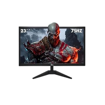 Monitor Gamer 23 Polegadas, 75Hz, VX, LED Full HD, Base Ajustável