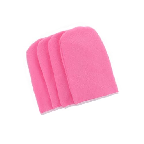 FOYTOKI Paraffin Wax Gloves Hand Spa Mitts for Moisturizing Beauty Treatment Insulated Therapy Gloves Warm and Comforting Pink