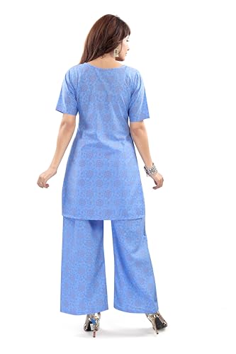 Image of Mom&Bae Women's Pure Cotton Printed Lounge Wear Comfy Night Suit Co-ord Set