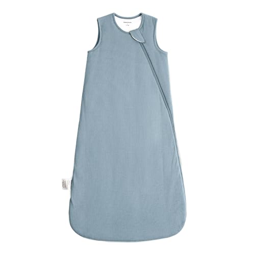 Image of BubblePanda Rayon Made from Bamboo Sleep Sack 6-12 Months Supersoft Toddler Sleep Sack 1.0 Tog Breathable Baby Wearable Blanket with 2-Way Zipper Unisex Sleeping Bag for Babies