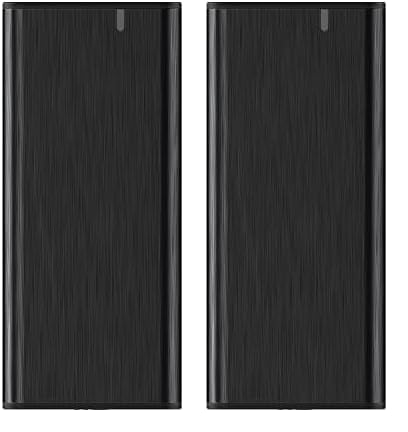 Aisens Caja Disco Externo M.2 NGFF nvme a USB 3.2 Gen2 Negra (Paquete de 2)