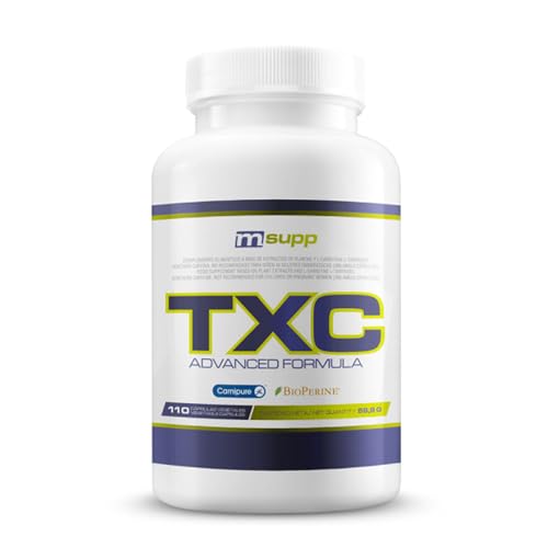 MASmusculo - Termogénico Quemagrasas Potente - 110 Cápsulas - Bote para 1 Mes - Incrementa el Metabolismo Basal - Aumenta la Energía - TXC