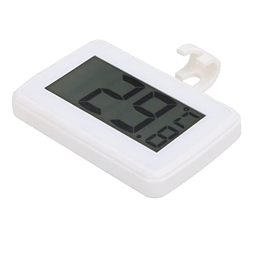 MasYosh Termómetro de Refrigerador, Pantalla de Temperatura de Pantalla Grande con Gancho Magnet y Soporte de Pared, para el Congelador Doméstico Pharmacy del Hotel -20 ℃ a 110 ℃