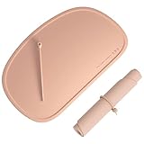 Cuddle Campus Silicone Placemat with Raised Edges for Kids,Toddlers,Babies, Non-Slip Table Setting P