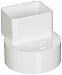 GENOVA PRODUCTS 46234 2" x 3" x 4", Offset Flush Fit Downspout Adapter