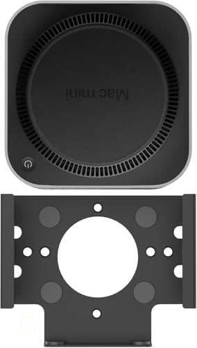 Fixation Mac mini M4 Pro anti-encombrement pour bureau épuré