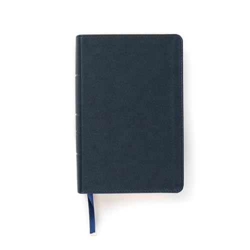 CSB Single-Column Compact Bible, Navy: Christian Standard Bible, Navy Leathertouch, Single-Column Compact Bible