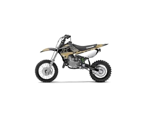 Kit deco moto cross unique et resistant pour habiller une Kawasaki KX 65 Sable