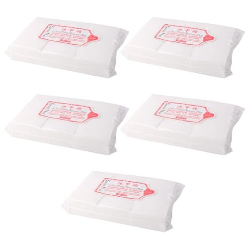 Almohadillas quitaesmalte de algodón duro y grueso para manicura profesional, 3000 uds