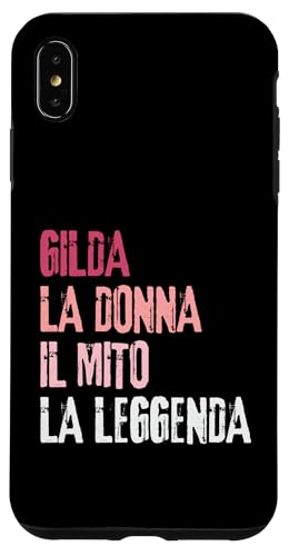 Gilda La Donna Il Mito La Leggenda Festa di Compleanno �X�}�z�P�[�X iPhone XS Max �p