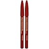 Maybelline New York Makeup Expert Wear Twin Eyebrow Pencils and Eyeliner Pencils, Light Brown Shade, 2 Count (Pack of 1) 59TC-04
