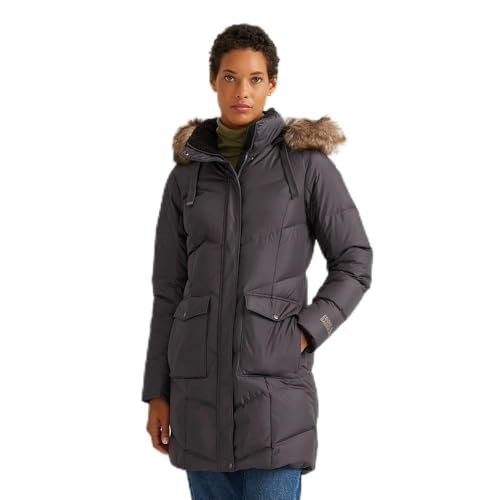 Eddie Bauer Women's Lodge Cascadian Down Parka, Aubergine, 2X, Plus