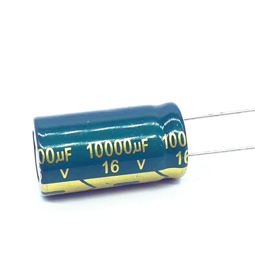 Condensateur 10000uf 16V radial en aluminium 16x30mm pour réparation audio lot de 2