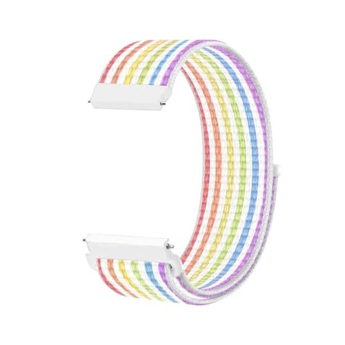 [X] 18 ~[giC[vohVI Fit For mi ɃtBbg For X}[gEHb`XgbvXgohX|[cuXbgK[~ɃtBbg For Vivoactive 4S/Venu 2s RA(Rainbow 