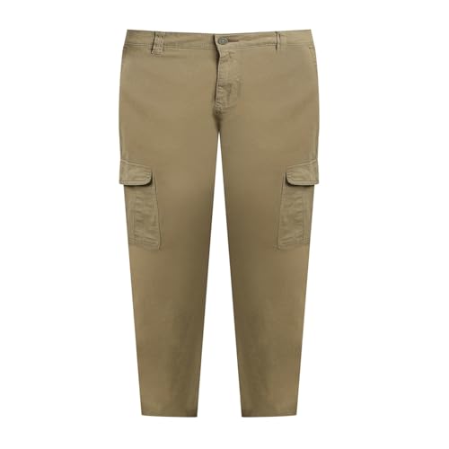 Image of BASICS Premium Cotton Stretch Formal Trousers for Men | Office Pants