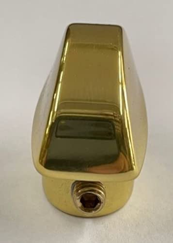 Pomolo Mezzaluna Per Porte Blindate E Legno - Universale, In Alluminio Cromo Satinato - Foto 2