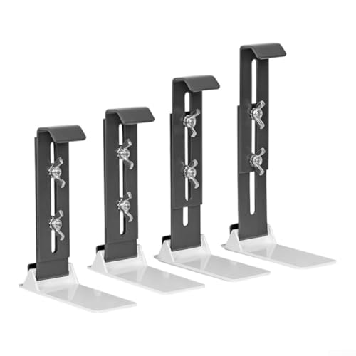 4er Set Balkonblumentopfhalter mit verstellbaren Fensterbankhalterungen,...