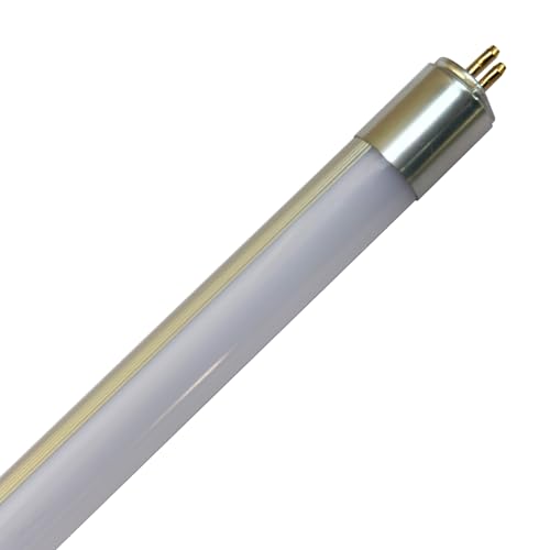 IHYCTV Ubo LED T5 549mm, 12W, 1550lm, 3000K branco quente, casquilho G5, substituição para fluorescentes, 1 unidade