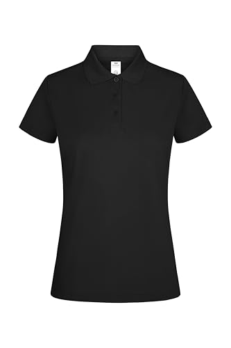Mukua PS160W-BOGAN WOMAN; Polo Mujer Manga Corta; Color Black; Talla M