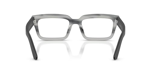 Image of Emporio Armani mens Ea3277u Universal Fit Rectangular Prescription Eyewear Frames