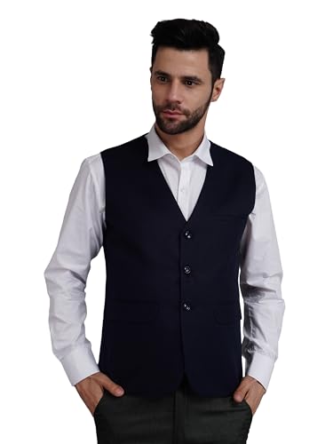 Image of APKR Men's Solid Waistcoat