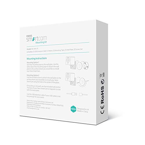 Neos SmartCam Mounting Kit | with Power Cable Extension