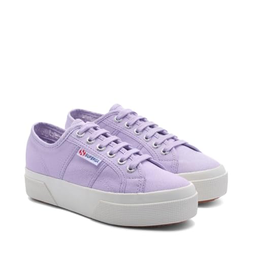 Image of Superga 2740 Platform Sneakers for Men and Women - Iconic Italian Men's and Women's Tennis Shoes with Breathable Canvas Upper, Non Slip Rubber Sole