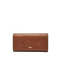 FOSSIL womens Logan women s clutch, Brown, One Size UK