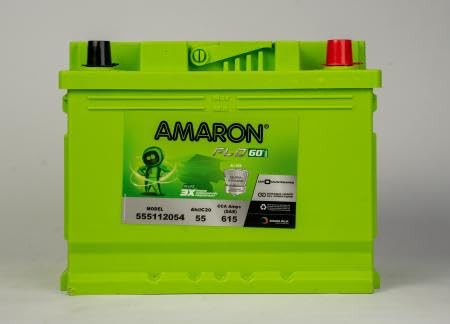 AMARON FLO Automotive Battery - 555112054 (AAM-FL-555112054) 55Ah