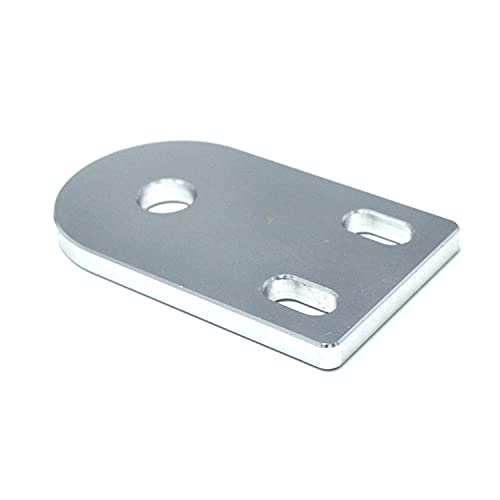 Lysee 3D Printer Parts & Accessories - 3D Printer Parts,T8 Screw Mandrel Support Plate 2020 2040 Aluminum Profile Mount Fixing Plate - (Color: Black)