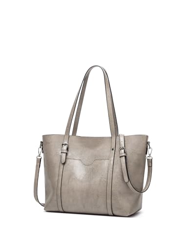 Leather Tote Handbag for Women, Stylish and Spacious, Large Capacity Messenger Bag with Shoulder Strap2