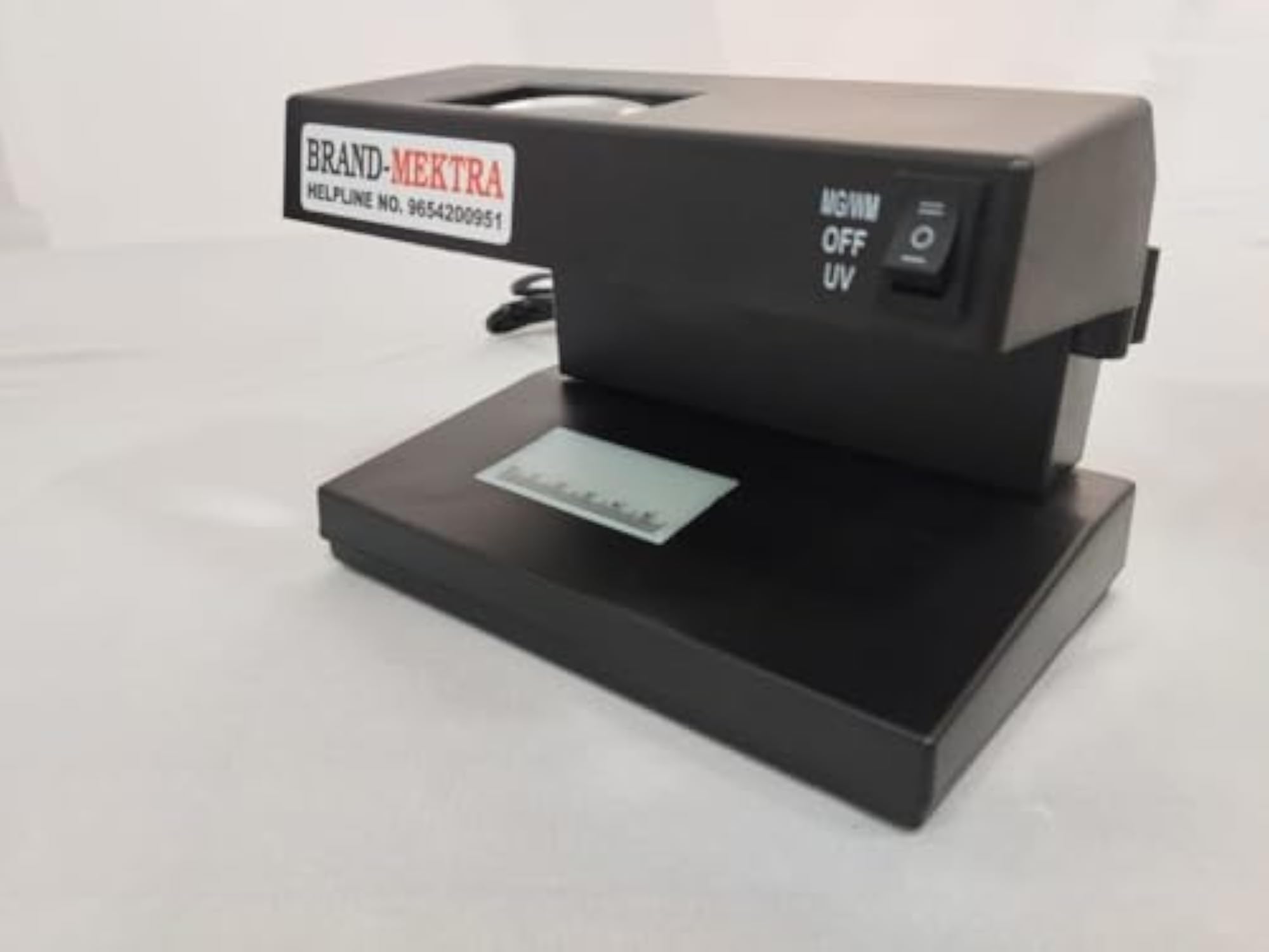 Fake Note Detector Machine with UV & Light