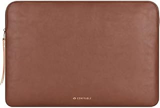 Comfyable Wąski ochronny pokrowiec na laptopa 1313,3 cala, kompatybilny z 13-calowym MacBookiem Pro i MacBook Air, MacBook Pro 14" M2 Pro/Max 2023 i M1 A2442, pokrowiec ze skóry PU, pokrowiec na