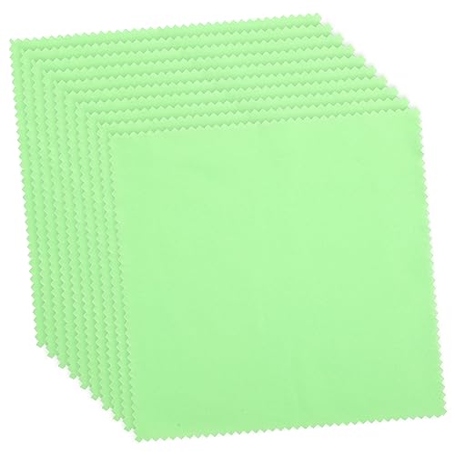 KESYOO Piano Cleaning Wipe Cloth Set 10 Pcs Guitar Violin Bass Ukulele Soft Washable Reusable Cleaning Supplies