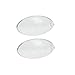 2pz Plafoniera Vetrino Cappa Misura 100 X 54 Mm Ovale Adattabile Faber Ariston