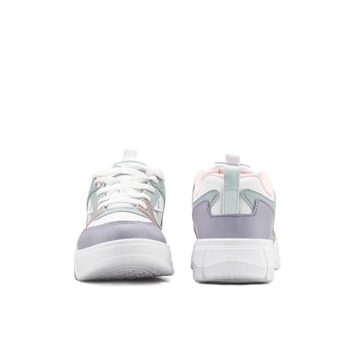 Image of ASIAN Nova-01 Sneakers for Women & Girls | Colorblocked Sneakers with Chunky Sole, Stylish Design Shoes
