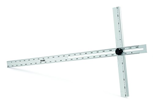 Équerre en T aluminium 120 cm Ausonia refermable pour en finir avec les outils encombrants