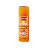 O'Keeffe's Lip Repair Unscented Lip Balm, 4.2g – For Extremely Dry, Cracked Lips | All-Day Moisture with 7 Moisturising Ingredients