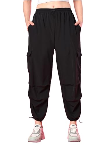 Image of FUNDAY FASHION Women's Regular Fit Mid Rise Solid Lycra Blend Trousers