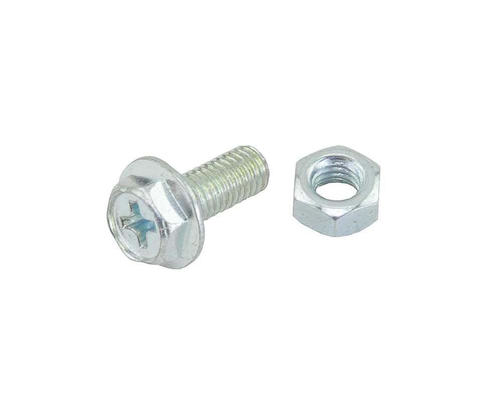 Lowrider Chrome Bike Light Bracket Bolt/Nut 12 x 5mm Bicycle Light Bracket.