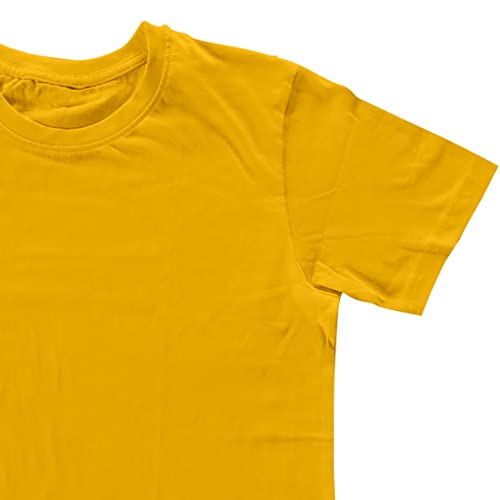 Image of Baby Boy /Girl's Plain Round Neck Half Sleeve Super Combed Cotton T-Shirt