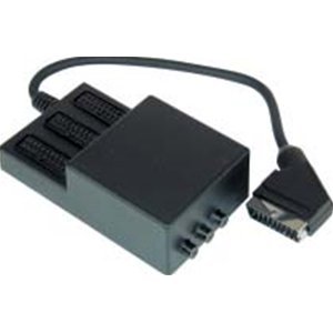 Qualità video inalterata Splitter SCART 3 in 1 USC TV con Cavo 0.75mt