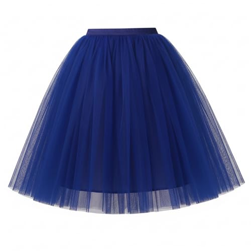 Jupe en tulle bouffante noire trapèze 5 couches pour soirée et costume