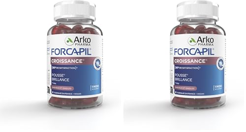 Forcapil Gummies Croissance Arkopharma solution anti casse cheveux et ongles fragiles