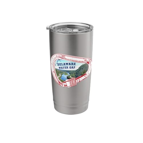 Delaware Water Gap Climbing Carabiner Stainless Tumbler