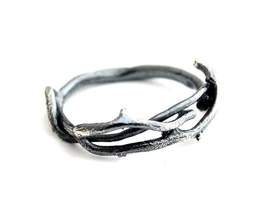 COSUMOSU Crown of Thorns Christian ring 925 Sterling Silver Rings2