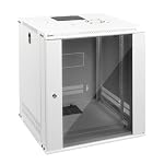 Tecmojo – Tecmojo 19 Zoll 12HE 450mm Tief Netzwerk-Schrank, Wand-Serve