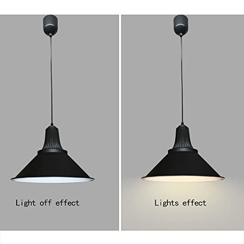 Chandelier pendentif noir M-II MO-Light luminaire de plafond pour salon