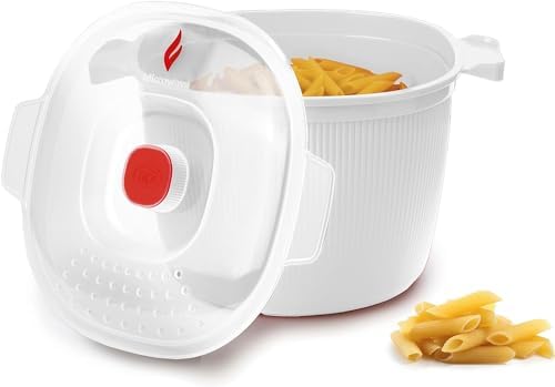 Snips Cuoci Ciasto mikrofalowe | 4 LT| Kolor biały | Linia Tempozero | 26,5 x 22 x 16,5 cm | BPA Free | Made in Italy